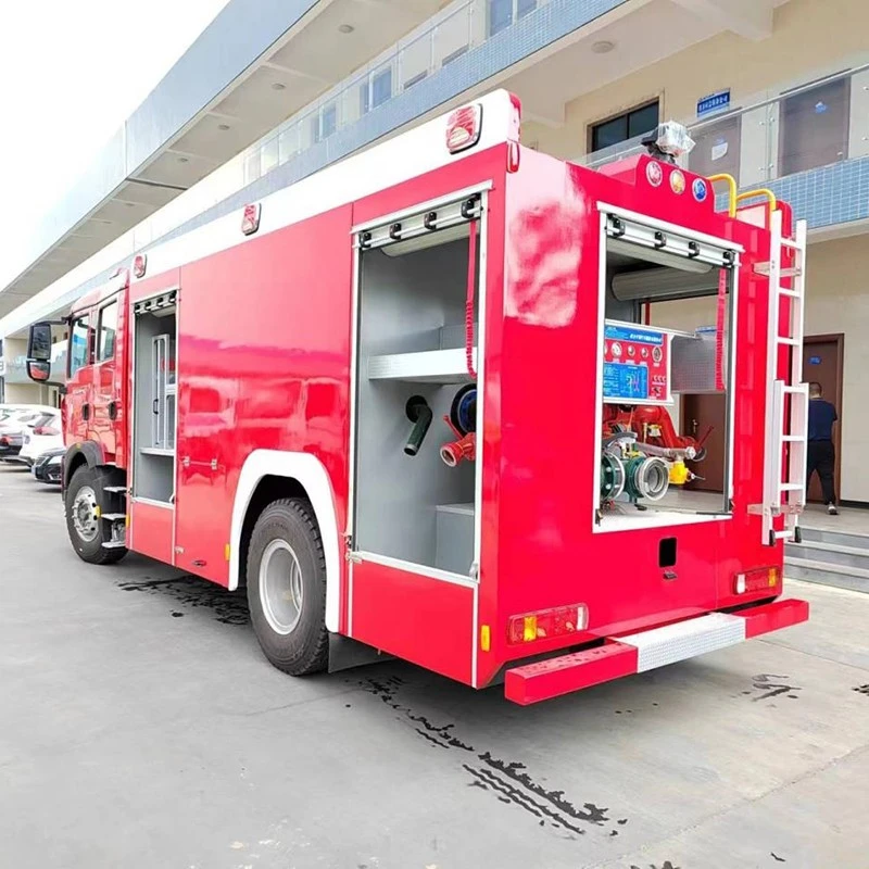 HOWO 8 Ton Fire Truck Foam factory