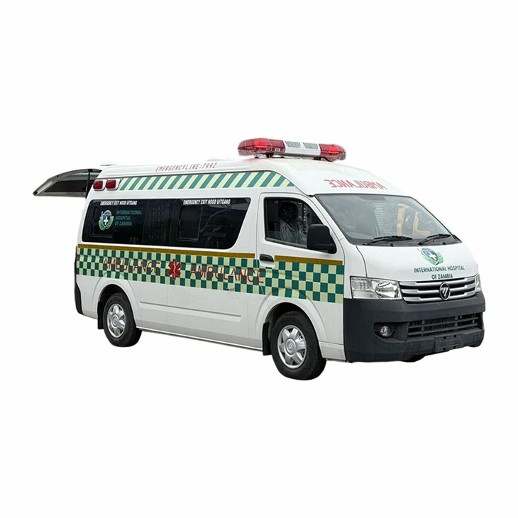 Foton G9 Gasoline ICU Ambulance Van